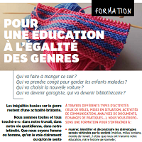 Pour une éducation à l'égalité des genres - Formations 2018