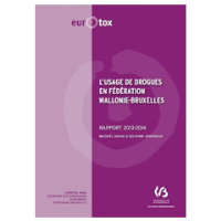 Rapport sur l'usage de drogues en Fédération Wallonie-Bruxelles