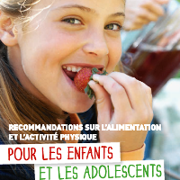 Recommandations sur l'alimentation et l'activité physique pour les enfants et les adolescents