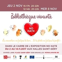 Expo No Hate et Bibliothèque vivante