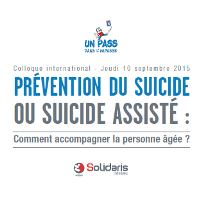 Prévention du suicide ou suicide assisté : comment accompagner la personne âgée ?