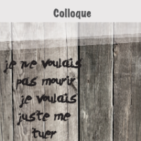Colloque sur la thématique du suicide chez les adolescents