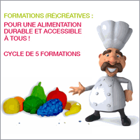 Formations (ré)créatives pour une alimentation durable accessible à tous !