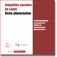 Inégalités Sociales de Santé (ISS) : Fiche "Alimentation"