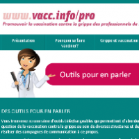 Dossier électronique pour les professionnels de la santé : www.vacc.info/pro