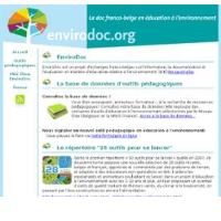 EnviroDoc - La doc franco-belge en éducation à l'environnement