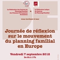 Journée de réflexion sur le mouvement du planning familial en Europe