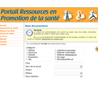 Portail Ressources en Promotion de la Santé