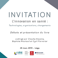 L’innovation en santé : Technologies, organisations, changements