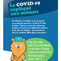 Le COVID-19 expliqué aux enfants et aux ados