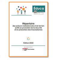 Activités et outils autour de la promotion de la sécurité et la prévention des traumatismes