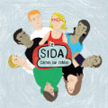 Sida, cartes sur tables