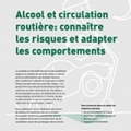 Alcool et circulation routière: connaître les risques et adapter les comportements